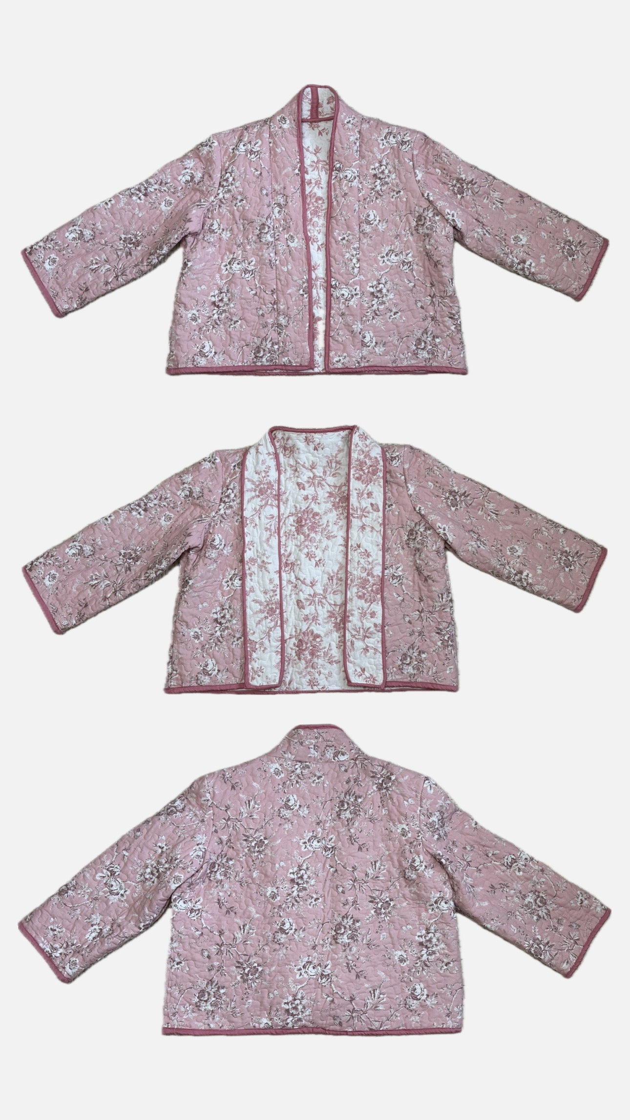 Reversible jacket “Pink”