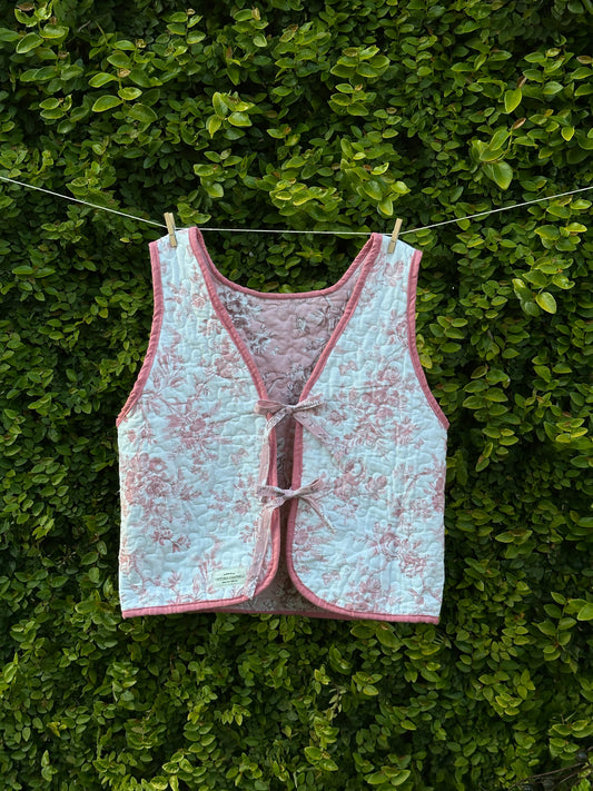 "Blossom" Vest reversible